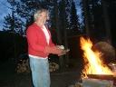 June 24, 2009, Old Man camping, cremation of Mr. B and Mr. T